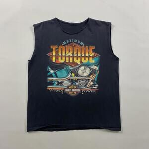 1988 Harley Davidson black sleeveless shirt harley